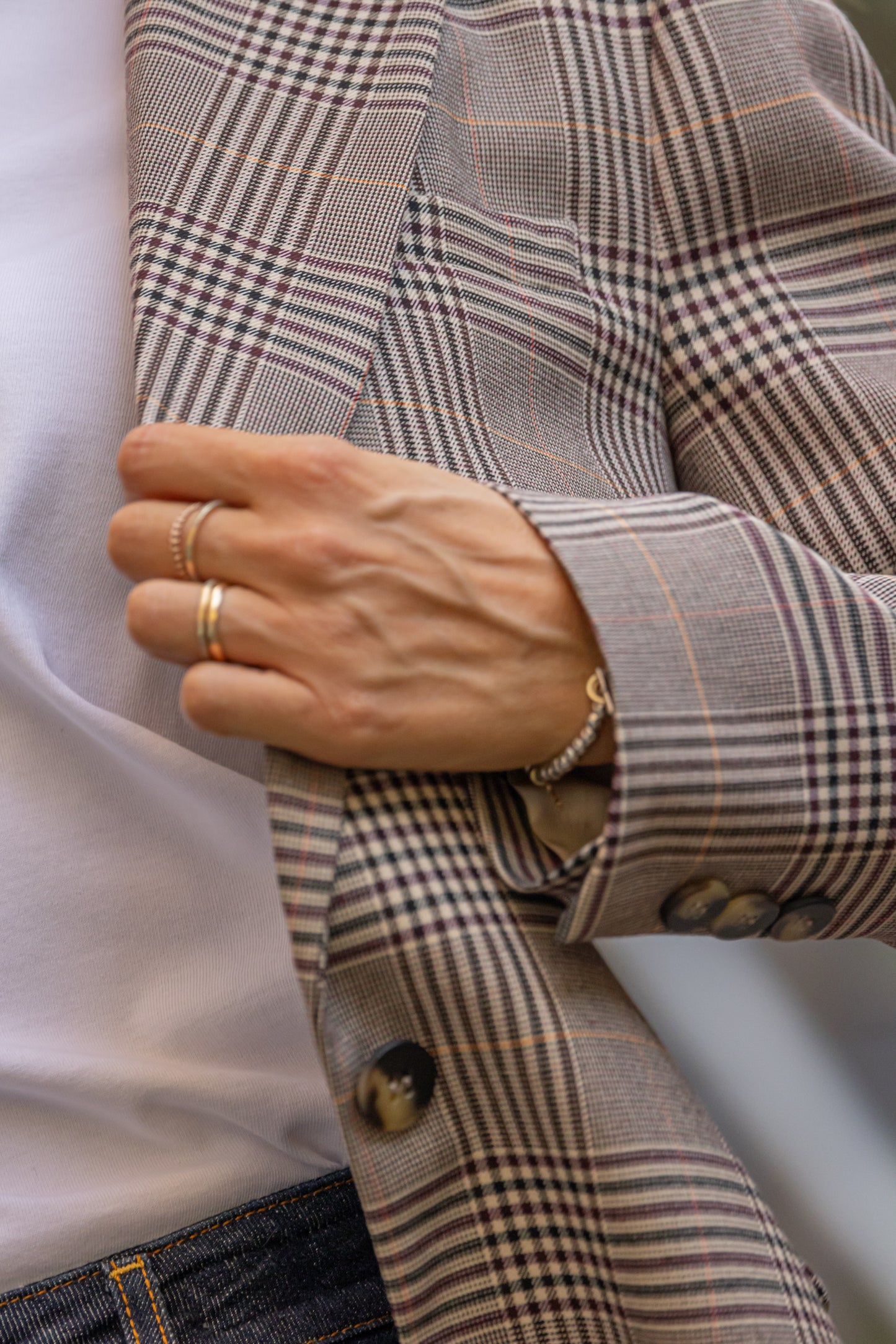 BLAZER GALLES PRINCE CHECK