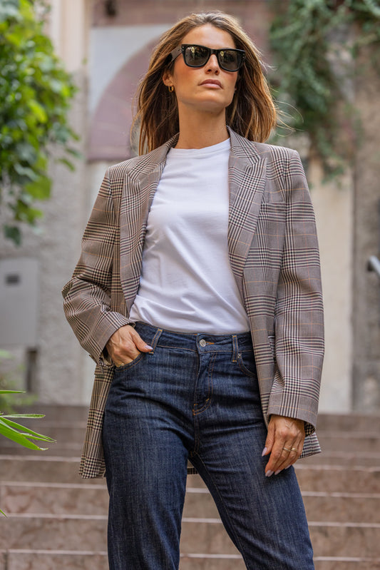 BLAZER GALLES PRINCE CHECK