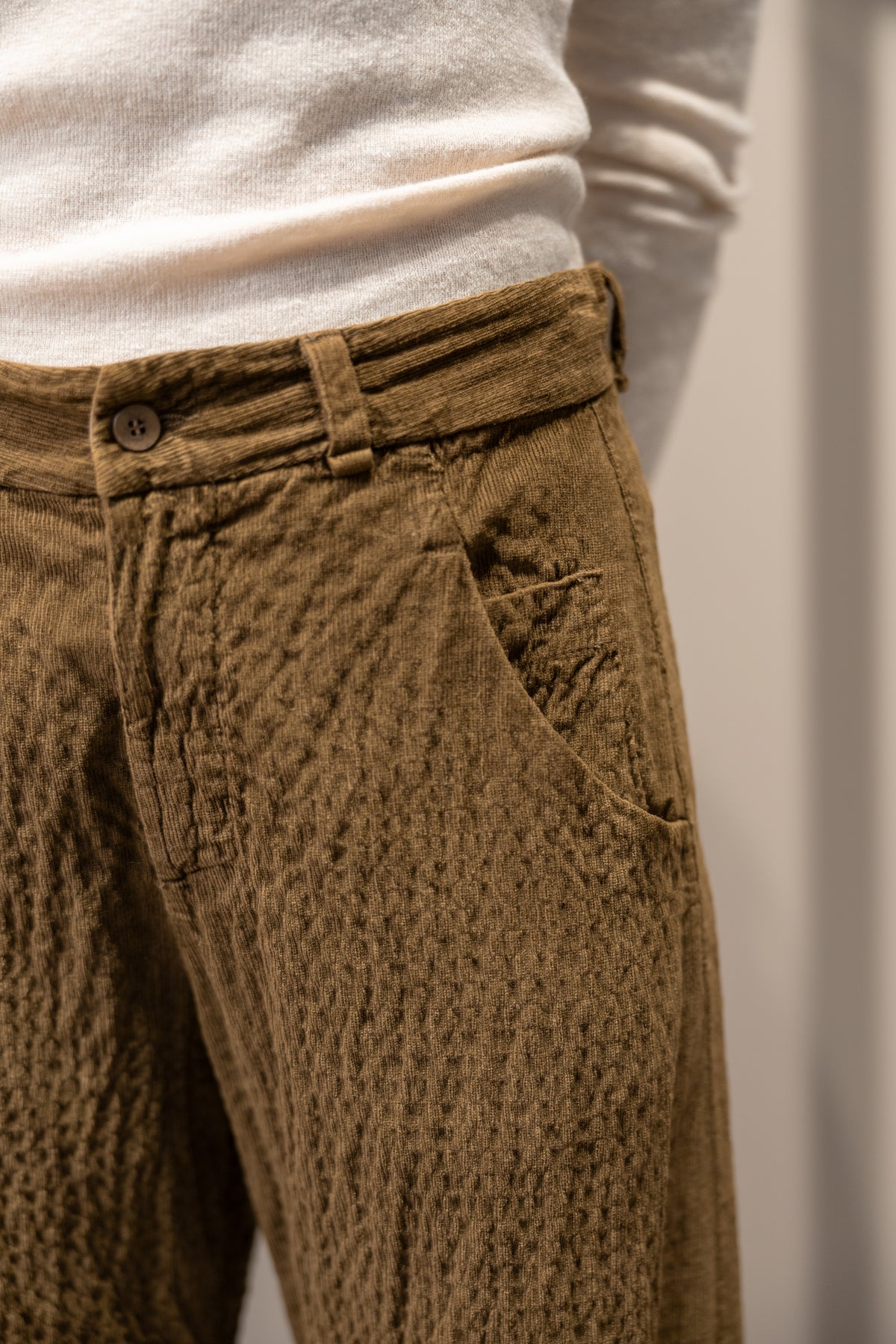 Pantalone velluto TRANSIT